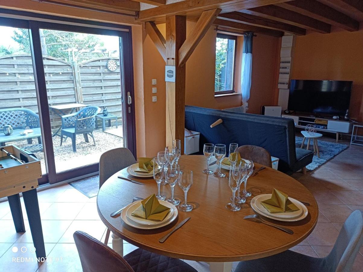 Villa classé 1h30 Paris jusqu'à 6 personnes SPA intérieur et extérieur pleine campagne Ladon Extérieur photo